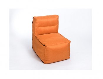 Модульное кресло Комфорт Колор прямое оранжевое в Винзили - vinzili.mebel-74.com | фото